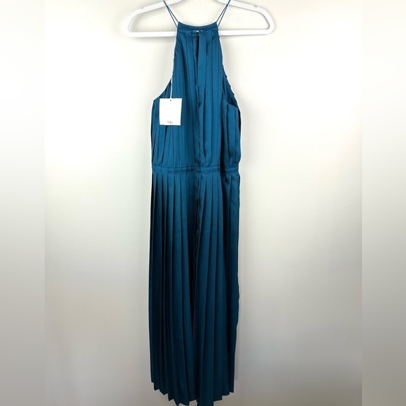 Tibi Mendini Twill Pleated Dress Size 6 NWT - Picture 5 of 14